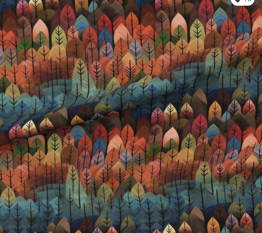 October Bag: Whatcha Got Bag (Trees)