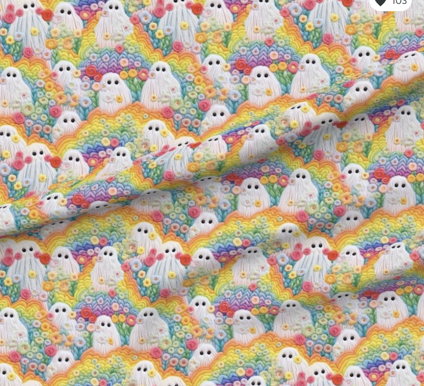 October Bag: Whatcha Got Bag (Ghosts) - Large