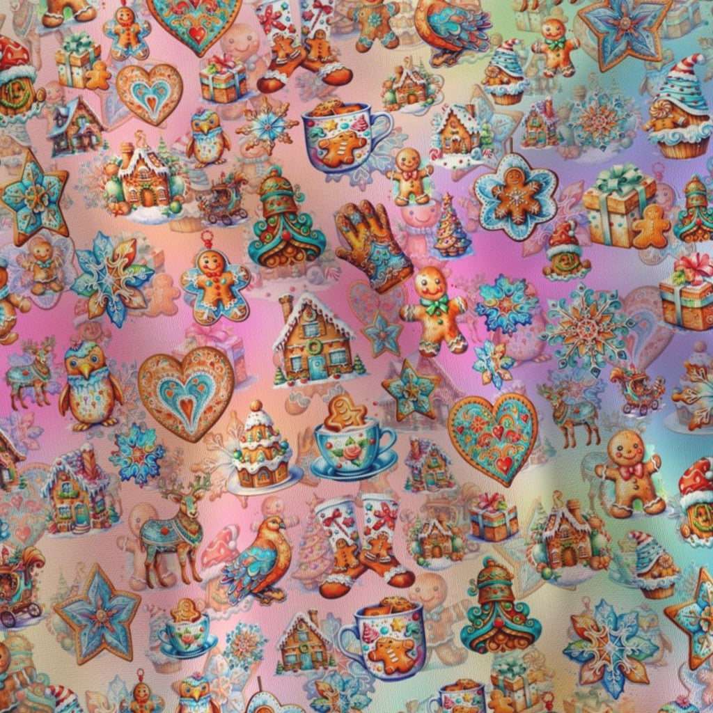 Christmas Whatcha Got Bag (Gingerbread) - Large