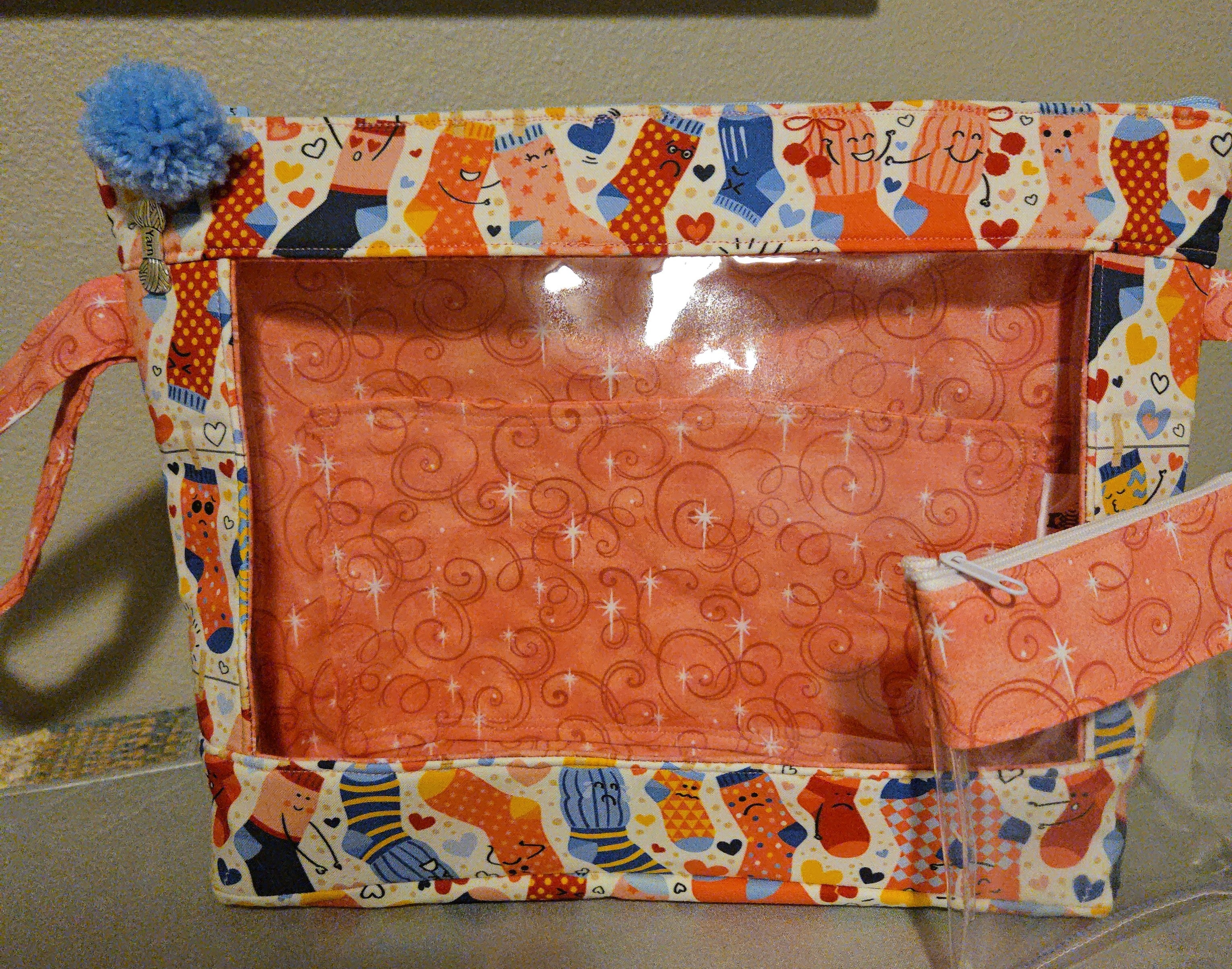 October Bag: Whatcha Got Bag (Socks) Large